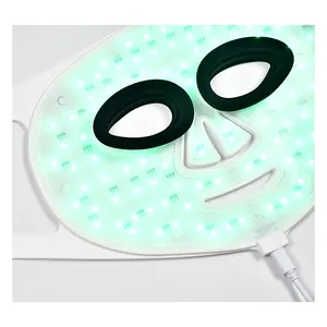 7-Farben-Licht-LED-Licht Gesichts-und Hals maske Therapie maske Led Light Face Mask