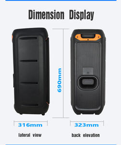 Altavoz Bluetooth Portátil Tribit con Luces LED, Resistente al Agua, Doble Woofer de 8 Pulgadas, con Micrófono, Ideal para DJ, FM, Audio, en PROMOCIÓN - Product Image 4