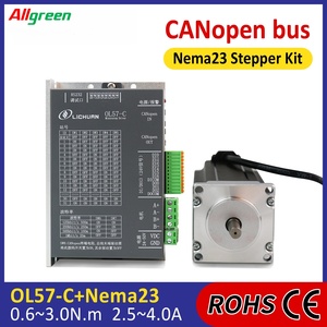 ชุดควบคุมมอเตอร์สเต็ปเปอร์ Allgreen DC24V~50V 2.5/3/4A แรงบิด 0.6/1/1.5/2/2.2/2.6/3 นิวตันเมตร 2 เฟส Nema23 แบบวงเปิด - Product Image 2