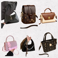Sacs d'occasion vintage en gros, lots mixtes de sacs à main pour femme en cuir avec chaîne, sacs fourre-tout décontractés et sacs messager usagés