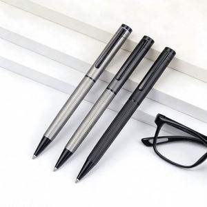 Black and Gray Luxury Metal Ballpoint <b>Pens</b> Wholesale Business Signature Metal <b>Pen</b> Black Custom <b>Pen</b> Suitable for Corporate Gifts - Product Image 2