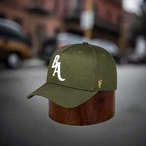 Özel Logo Yeni 5 Panel Erkek Yüksek Orta Profil Taçlı Kavisli Siperlikli K A Çerçeveli A-çerçeve Snapback Beyzbol Gorras Şapkalar - Product Image 4