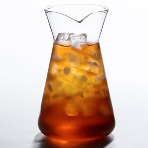Ensemble de cafetière à froid Huyo OEM en acier inoxydable et verre borosilicate, avec filtre à café glacé - Product Image 4