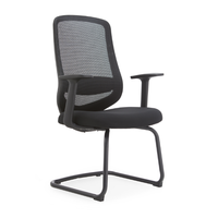 Chaise de bureau exécutive moderne, réglable en hauteur, dossier haut en maille, chaise d'ordinateur pour bureau à domicile et salle de conférence