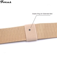 Tactical Belt für Herren aus Nylon Verstellbarer, lässiger, gewebter Gurt im Outdoor-Stil mit nicht metallischer Kunststoffs chnalle