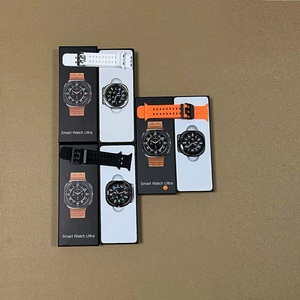Montre connectée populaire <span class=keywords><strong>W26</strong></span> Pro Max 2-en-1 avec écouteurs TWS intégrés, série 8, 2 bracelets - Product Image 4
