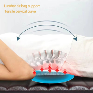 Điện hồng ngoại Massage nệm không khí Pad Con lăn điện toàn thân túi khí rung kéo dài áp lực massage mat - Product Image 6