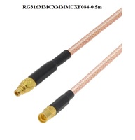 Câble RG316 SMA SMB MMCX MCX TS9 CRC9 FME FAKRA BNC TNC N Connecteur Mâle Femelle Câble de Raccordement RG316 Adaptateur Rallonge