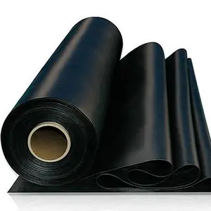 flame retardant rubber sheet flooring rubber mat rubber non-flammable black fire retardant