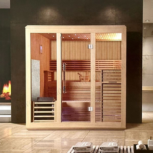 Sauna <span class=keywords><strong>de</strong></span> alta calidad al aire libre vapor <span class=keywords><strong>cedro</strong></span> huamman baño <span class=keywords><strong>de</strong></span> vapor Cryo jacuzzier sauna constructor Palacio temperatura constante chimenea - Product Image 5
