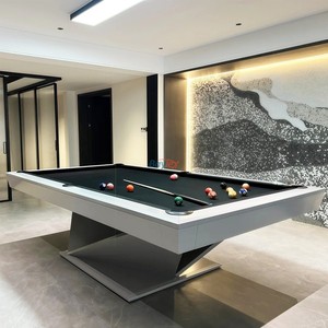 Vente d'usine à faible coût Qualité supérieure Style moderne 7ft 8ft 9ft American Standard <span class=keywords><strong>Billard</strong></span> Table de <span class=keywords><strong>billard</strong></span> avec pièces de rechange - Product Image 1