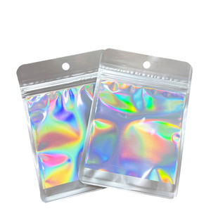 Sacchetti richiudibili con cerniera Laser autosigillanti per gioielli da regalo in plastica custodia per imballaggi in plastica con ologramma di Mylar - Product Image 1