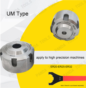 Hot-Selling G2.5/30000 RPM UM Type CNC <strong>Milling</strong> Collet Chuck Holders Dustproof Nut ER UM Electroplating <strong>Machine</strong> <strong>Tools</strong> Accessories - Product Image 3