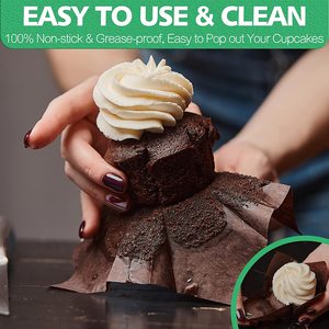 Giấy Bọc Hoa <span class=keywords><strong>Tulip</strong></span> Nướng Bánh Kích Thước Biểu Tượng Tùy Chỉnh 40gsm 50gsm 55gsm Cốc Đựng Bánh <span class=keywords><strong>Muffin</strong></span> Hộp Đựng Bánh Cupcake Cho Tiệc Cưới - Product Image 5