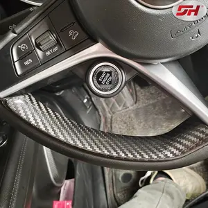 ใหม่อุปกรณ์ตกแต่งรถยนต์ Alfa Romeo Giulia Stelvio อุปกรณ์เสริมสำหรับสตาร์ท/หยุดเครื่องยนต์ - Product Image 5