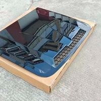 Couvre-moteur ABS de style Mecha compatible avec Jetour Traveller T2 2023-2026 SUV