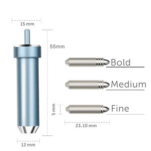 Boîtier de transfert de feuille métallique avec embouts fins, moyens et épais, compatible avec l'outil de transfert de feuille métallique <span class=keywords><strong>Cricut</strong></span> pour les machines <span class=keywords><strong>Maker</strong></span> et Explore - Product Image 3