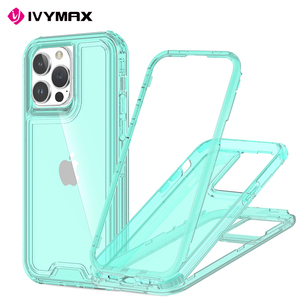 Ivymax thương mại nước ngoài tùy chỉnh PC + TPU điện thoại bìa cứng Vỏ bảo vệ điện thoại Bìa 3 trong 1 điện thoại di động trường hợp - Product Image 4