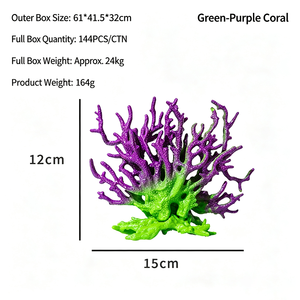Decoración Realista de Coral Suave para Acuario - Adorno Luminoso en la Oscuridad para Agua Salada - Product Image 5