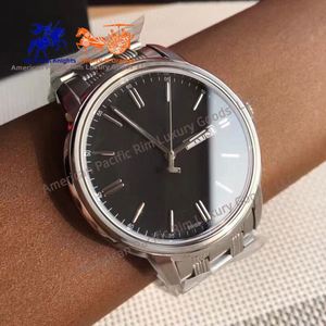 Montre-bracelet mécanique pour homme de qualité supérieure 5A, pour affaires et loisirs, avec grand cadran et affichage du calendrier, ultra-fine - Product Image 3