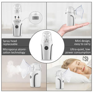Produk baru terapi abu-abu jaring portabel ultrasonik Nebulizer asma Nebulizer medis rumah tangga untuk anak-anak dewasa - Product Image 5