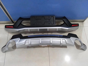 Protector de parachoques delantero y trasero para coche, 1 Juego de parachoques delantero <span class=keywords><strong>4x4</strong></span> para <span class=keywords><strong>Mazda</strong></span> 2013 2014 2015 2016, parachoques delantero para <span class=keywords><strong>Mazda</strong></span> 2, <span class=keywords><strong>Mazda</strong></span> 2, <span class=keywords><strong>Mazda</strong></span> 2, caja de cartón, 2 unidades - Product Image 4