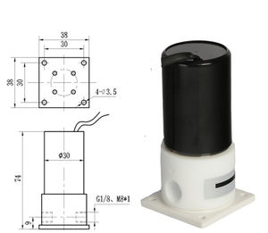 Alahot OEM/ODM Électrovanne personnalisée Haute résistance à la corrosion pour les milieux chimiques Conception de mini <span class=keywords><strong>clapet</strong></span> <span class=keywords><strong>anti</strong></span>-retour - Product Image 4