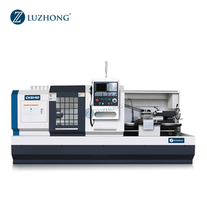 CK6140 yatay düz yatak CNC torna kesme makinesi orta görev işleme için manuel Metal torna - Product Image 1