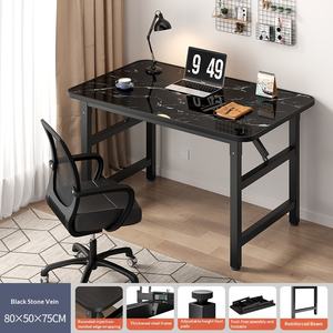 Günstiger Eck-Computertisch, Büromöbel, Moderner Klappbarer Pokertisch mit Stühlen - Product Image 6