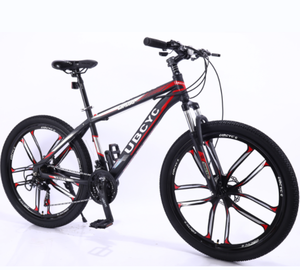 Bicicleta de Montaña <span class=keywords><strong>MTB</strong></span> de 24/26 Pulgadas con Frenos de Disco, 27 Velocidades, Cuadro Completamente Amortiguado de Acero de Alto Carbono para Hombre - Product Image 4