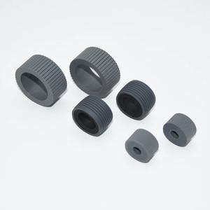 YMH2set เครื่องสแกนเนอร์รับลูกกลิ้งยางลูกกลิ้งเบรกยางสําหรับ FUJITSU <span class=keywords><strong>fi</strong></span> 7600 <span class=keywords><strong>fi</strong></span> <span class=keywords><strong>7700</strong></span> - Product Image 2