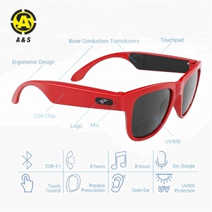 Gafas de seguridad con teléfono bluetooth gafas de audio inalámbrico de conducción ósea auriculares gafas de sol - Product Image 3