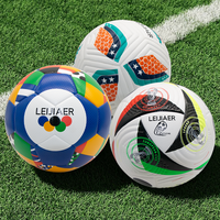 LEIJIAER TOP Racing ballons de football à liaison thermique, BON PU cuir épais football Durable et élastique Peut être douanier
