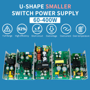 Индивидуальный U-образный импульсный источник питания с входным диапазоном 95-264В, выходной мощностью 60-200Вт, 250Вт, 300Вт, 400Вт, выходным напряжением 12В, 18В, 24В, 36В, 48В, 60В - Product Image 2