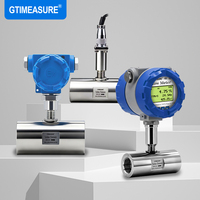 Medidor de Flujo de Turbina Digital SS304 con Rosca Hembra, Pantalla Instantánea y Total, 4-20mA, para Tratamiento de Agua y Aceite, Directo de Fábrica