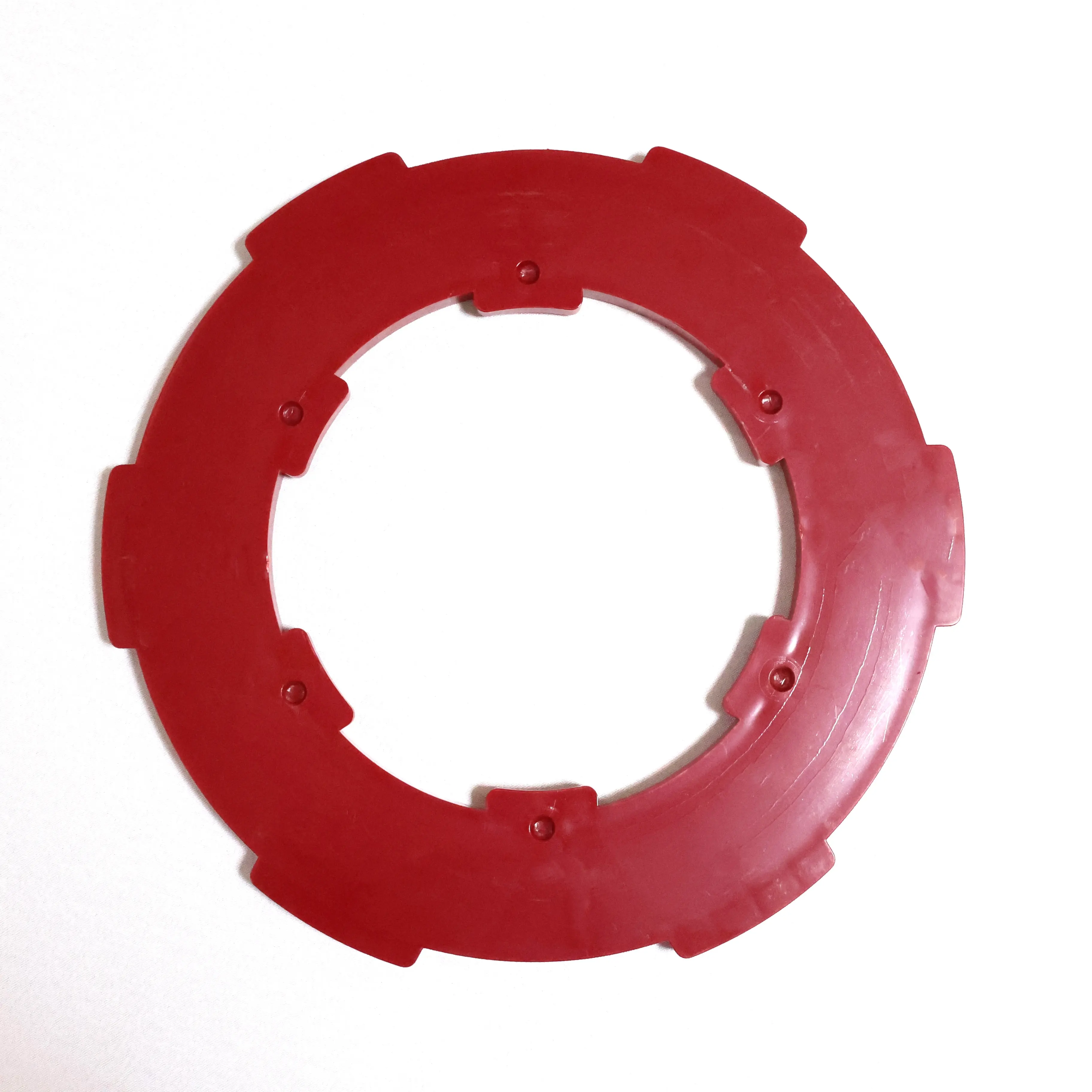 Accessoires de cartouche de filtre à poussière industrielle détachable rapide à six oreilles en ABS rouge de haute qualité