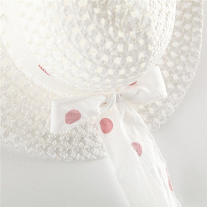Latest Style Low Price Dot White <b>Flower</b> Baby Kids Dress for Korea Summer Dresses Store Made in China Factory - Product Image 4