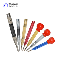 Poinçon central automatique de 5 pouces, outil de marquage central à ressort pour métal, bois, plastique et verre