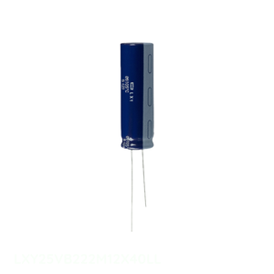 ตัวเก็บประจุแบบฝังรู CAP ALUM 2200UF 20% 25V RADIAL 2200 uF รุ่น LXY25VB222M12X40LL - Product Image 1
