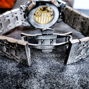 Montre Homme AOKULASIC Design Mode Automatique Mécanique Homme Luminescente Acier Inoxydable Étanche <span class=keywords><strong>Horloge</strong></span> Reloj Hombre - Product Image 6