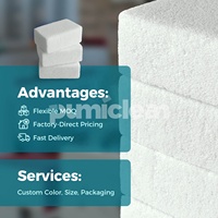 Bloc abrasif multi-usages réutilisable, pierre ponce magique pour éliminer les taches d'eau dure, bloc de nettoyage pour ustensiles de cuisine