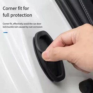 4 unidades de protectores de silicona silenciosos <span class=keywords><strong>para</strong></span> cerraduras de puerta de <span class=keywords><strong>coche</strong></span>, amortiguadores de golpes, cojines de protección <span class=keywords><strong>para</strong></span> cerraduras de <span class=keywords><strong>coche</strong></span>, <span class=keywords><strong>pegatinas</strong></span> antichoque <span class=keywords><strong>para</strong></span> <span class=keywords><strong>coche</strong></span> - Product Image 2