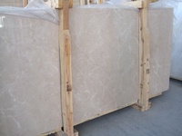 2025 Crema Marfil Beige Premium, grandes dalles de marbre naturel de 2 cm d'épaisseur, polies et affinées, pour salon et hôtel, vente directe usine