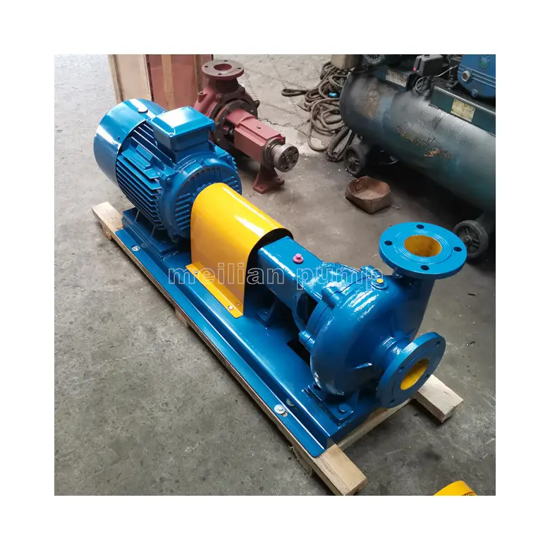 non-clogging Wide channel impeller industrial waste water horizontal sewage pump