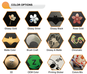 Adesivo di trasferimento impermeabile personalizzato adesivo con logo in metallo autoadesivo <span class=keywords><strong>per</strong></span> occhiali da sole bottiglie chitarre adesivo <span class=keywords><strong>per</strong></span> <span class=keywords><strong>auto</strong></span> - Product Image 5