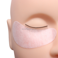 DAMMAN 10 paires de faux cils souples naturels pour la pratique, bandes d'entraînement pour débutants, outils de formation pour la greffe de cils