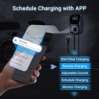 Conectores de Cable EV Negros de Buena Calidad, Cargador de Vehículos Eléctricos AC Tera W01 AM