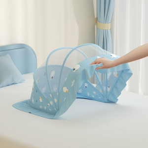 Mosquitero para Bebé, <span class=keywords><strong>Cuna</strong></span> Plegable, Cubierta para Cama, <span class=keywords><strong>Cuna</strong></span> Portátil sin Base para Niños - Product Image 4