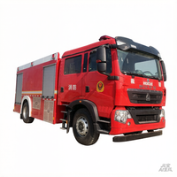 Camión de Bomberos con Bomba de Agua Diésel Sinotruk HOWO |   Tanque de Agua de 8,000L |   Bomba CB10/60 |   Para Comunidades, Calles, Pueblos y Bosques