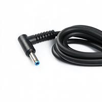 Adaptor Laptop 65W Blue Tip 19.5V 3.33A Charger 4.5x3.0mm Elbow Adapter untuk HP Pavilion 15 Charger Envy 14 Power Supply